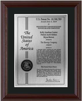 certificate-patent-plaques-wood-frame