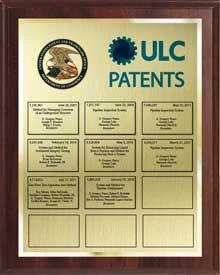 12 plate perpetual plaque with header